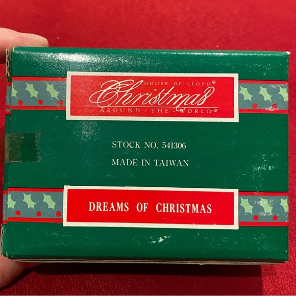 NIB/vintage House of Lloyd “Christmas Around the World” petite music box - Picture 5 of 9
